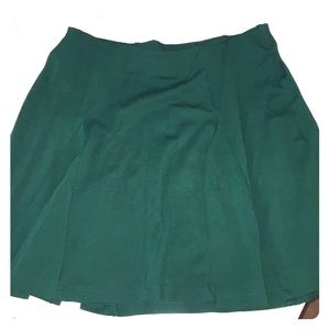 Forever 21 high waisted green skirt